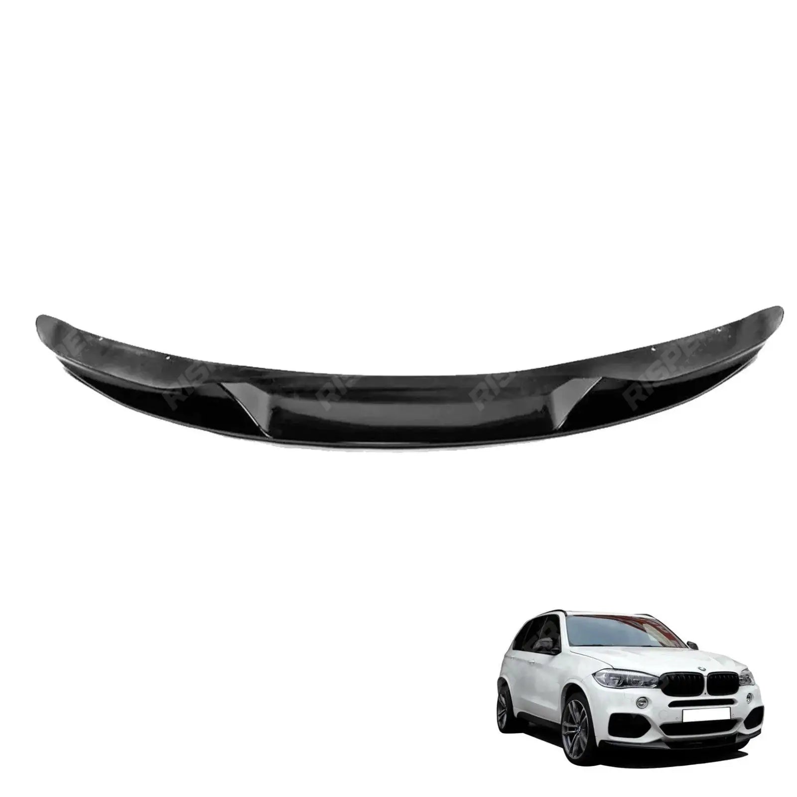 BMW X5 F15 M Sport 2013 - 2018 - Front Splitter Lip in Gloss Black