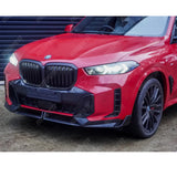 BMW X5 G05 LCI M Sport 2023+ Front Splitter In Gloss Black Front Splitter