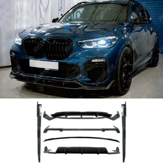 BMW X5 G05 M Sport (2018 - 2022) Black Knight Aero Kit Carbon Look