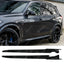 BMW X5 G05 M Sport 2018+ - Black Knight Side Skirt Splitters in Gloss Black