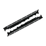 BMW X7 G07 2018 on Side Steps - Silver & Black