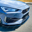 Cupra Leon 2020+ Front Splitter In Gloss Black
