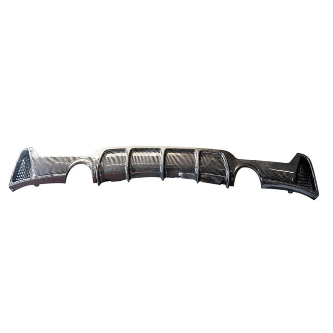 Dual Exit Rear Diffuser in Carbon Look For BMW 4 Series F32 F36 M Sport Secondary image