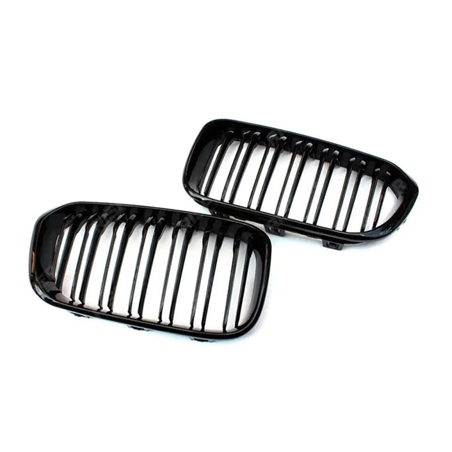 Double Slat Grille In Gloss Black For BMW 1 Series F20 2015-2019 Secondary image