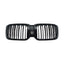 Double Slat Grille in Gloss Black for BMW X3 G01 LCI / BMW X4 G04 LCI 2022-2024 - Grilles