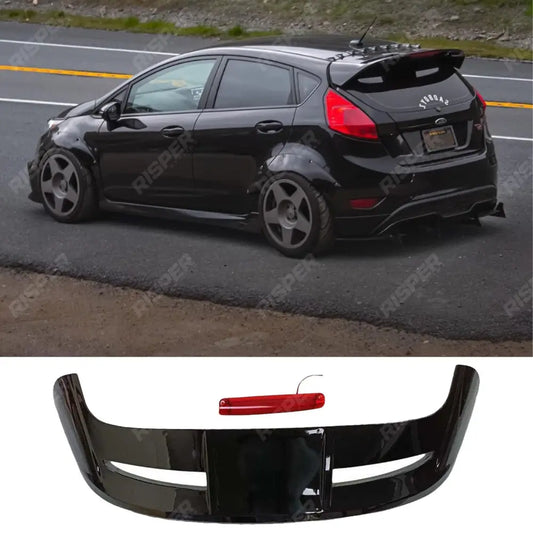 Ford Fiesta MK7 MK7.5 2009 - 2019 'ZS ST Look' Rear Spoiler in Gloss Black