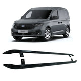Ford Transit Connect 2024 On SWB Trapezoid Side Bars in Gloss Black Side Steps