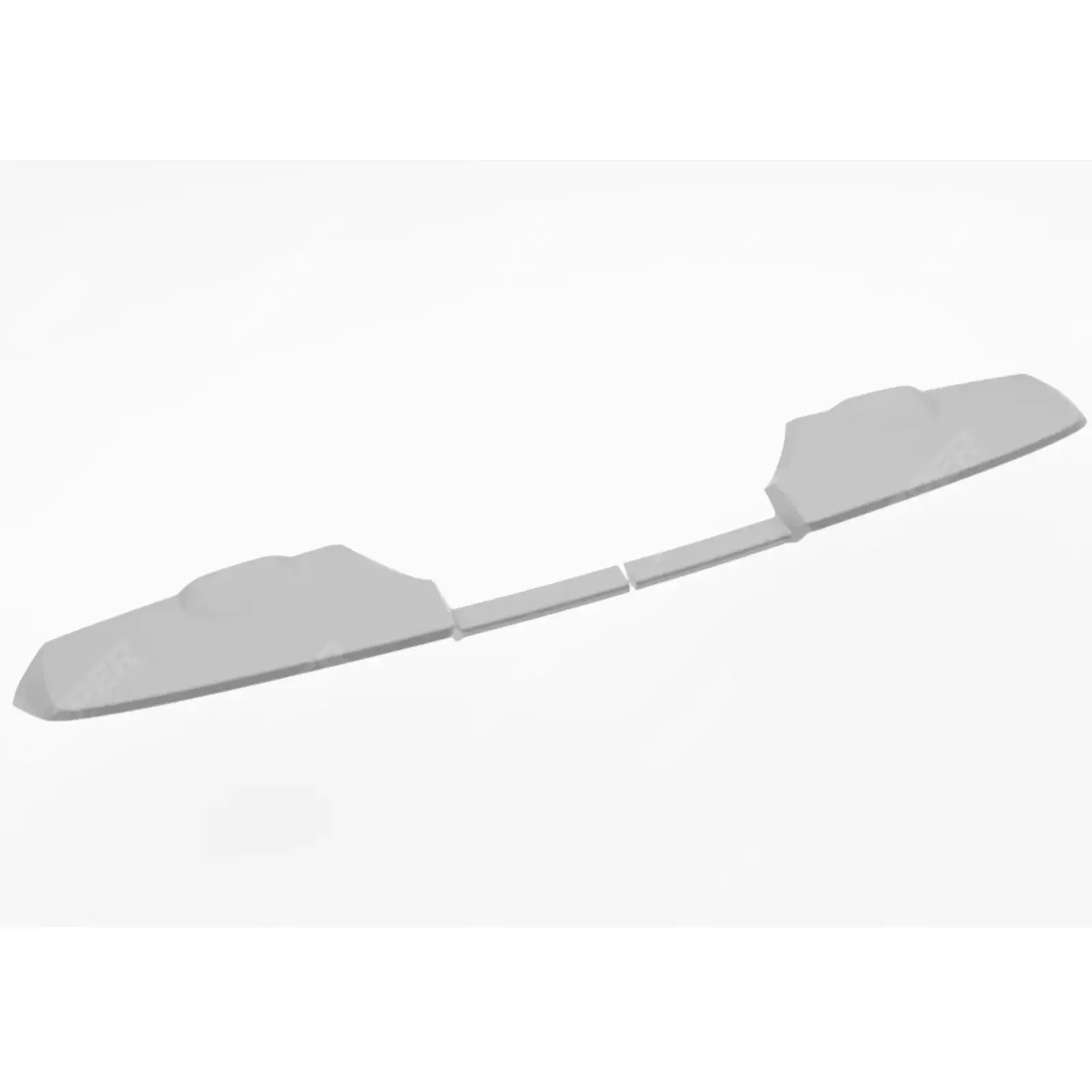 Ford Transit Custom 2023+ Barn Door V2 Spoiler In Primer