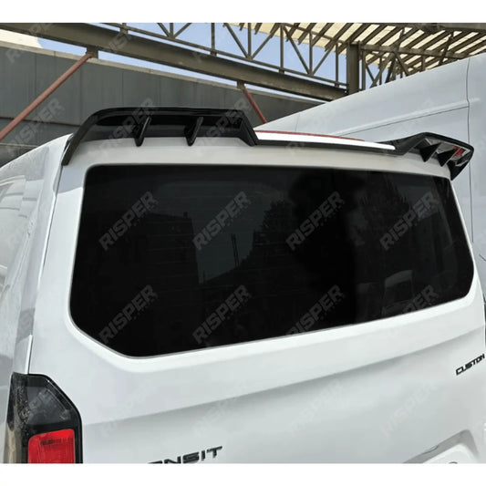 Ford Transit Custom 2023+ Trend & Limited Tailgate Rear Roof Spoiler - Unpainted