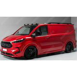 Ford Transit Custom 2024+ LWB Sport Style Roof Rails In Black