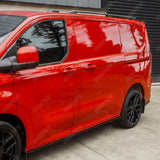 Ford Transit Custom 2024+ LWB Sport Style Roof Rails In Black