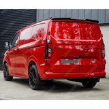 Ford Transit Custom 2024+ SWB Sport Style Roof Rails In Black