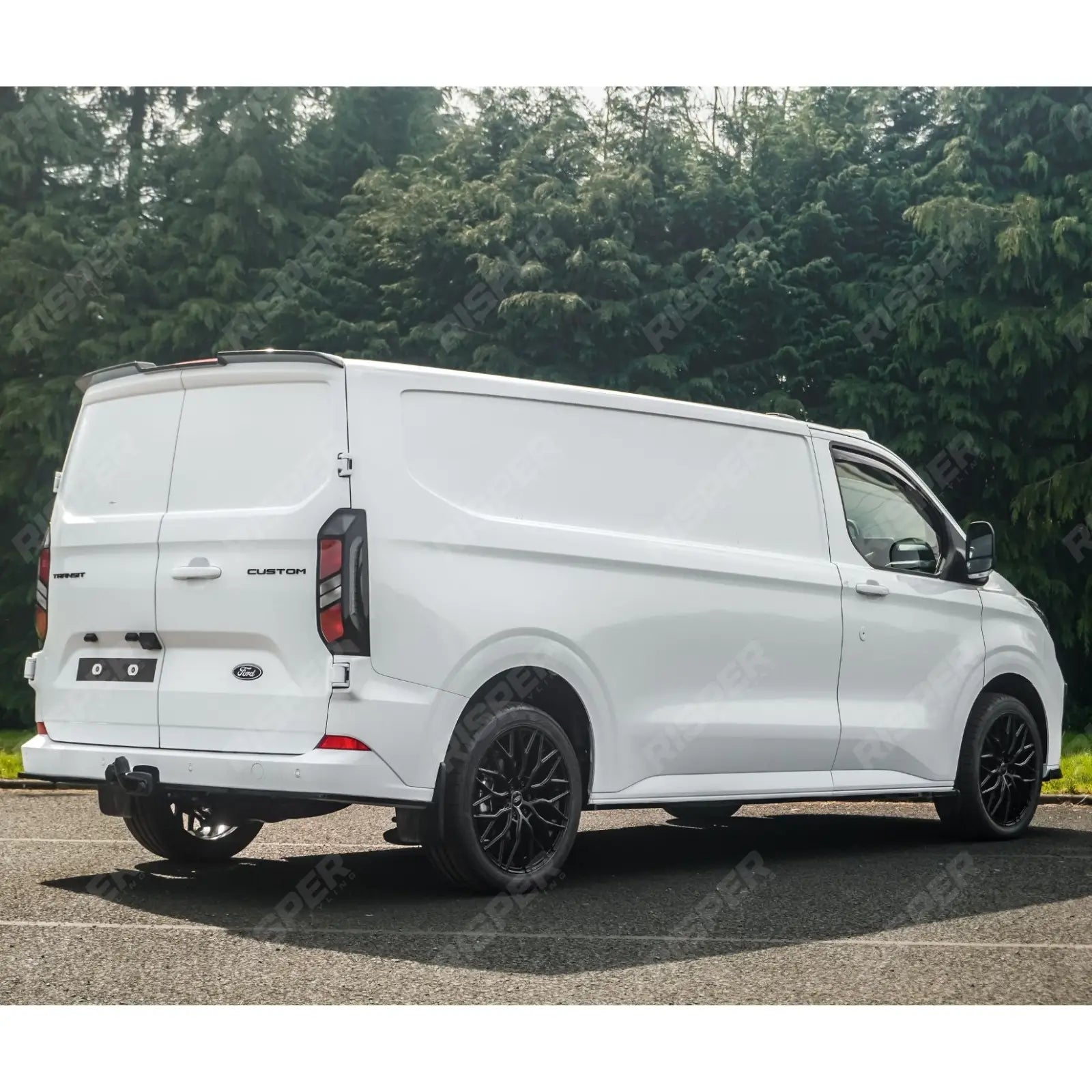 Ford Transit Custom MK2 2024 on LWB Full Low Line Aero Kit V2 In Gloss Black Aero Kit