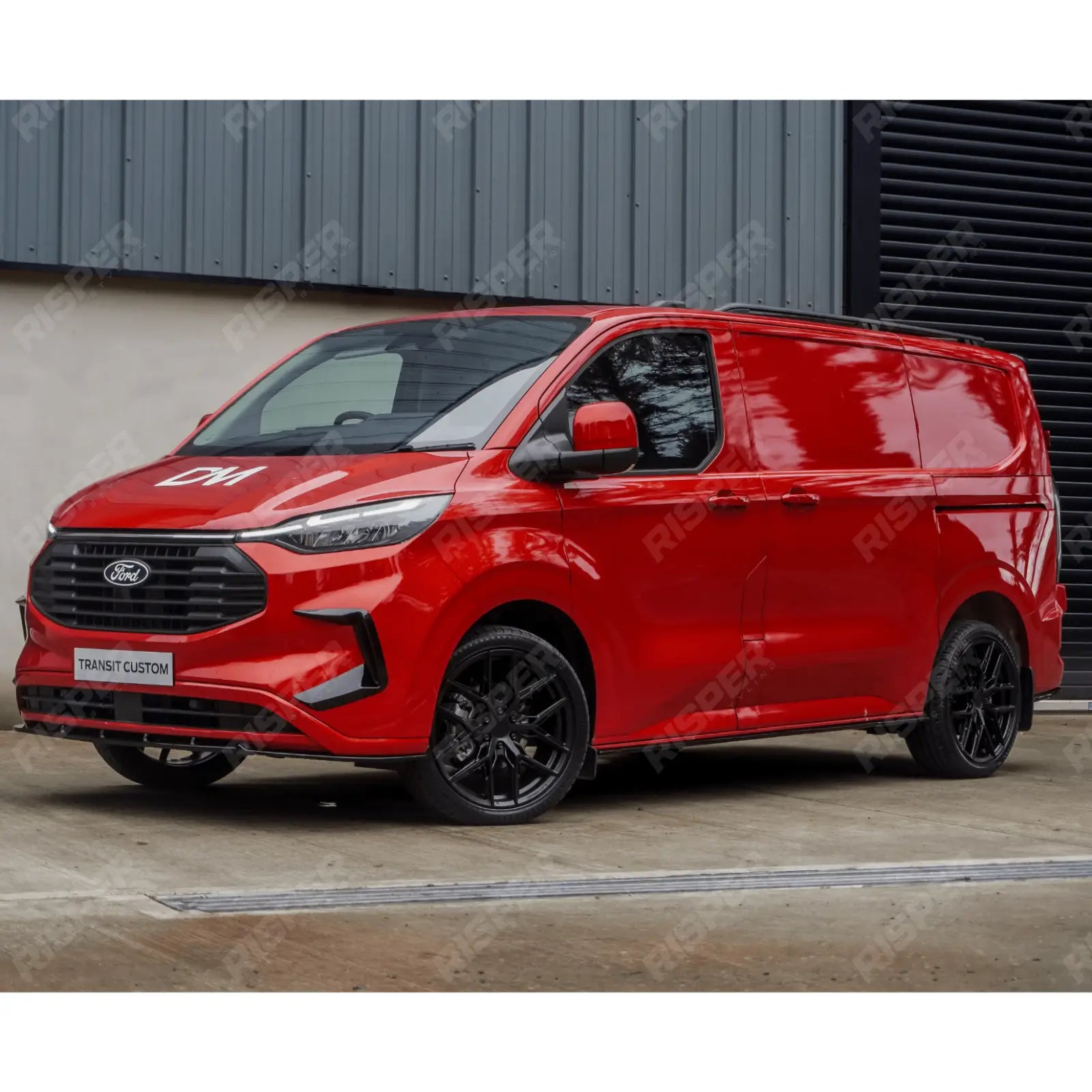 Ford Transit Custom MK2 2024 on Full Low Line Aero Kit In Gloss Black