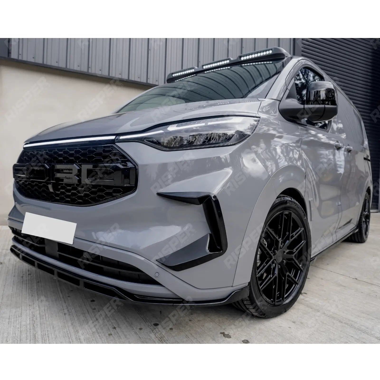 Ford Transit Custom MK2 2024 on Mirror Cap Replacement In Gloss Black