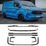 Ford Transit Custom MK2 2024 on PHEV Full Low Line Aero Kit In Gloss Black