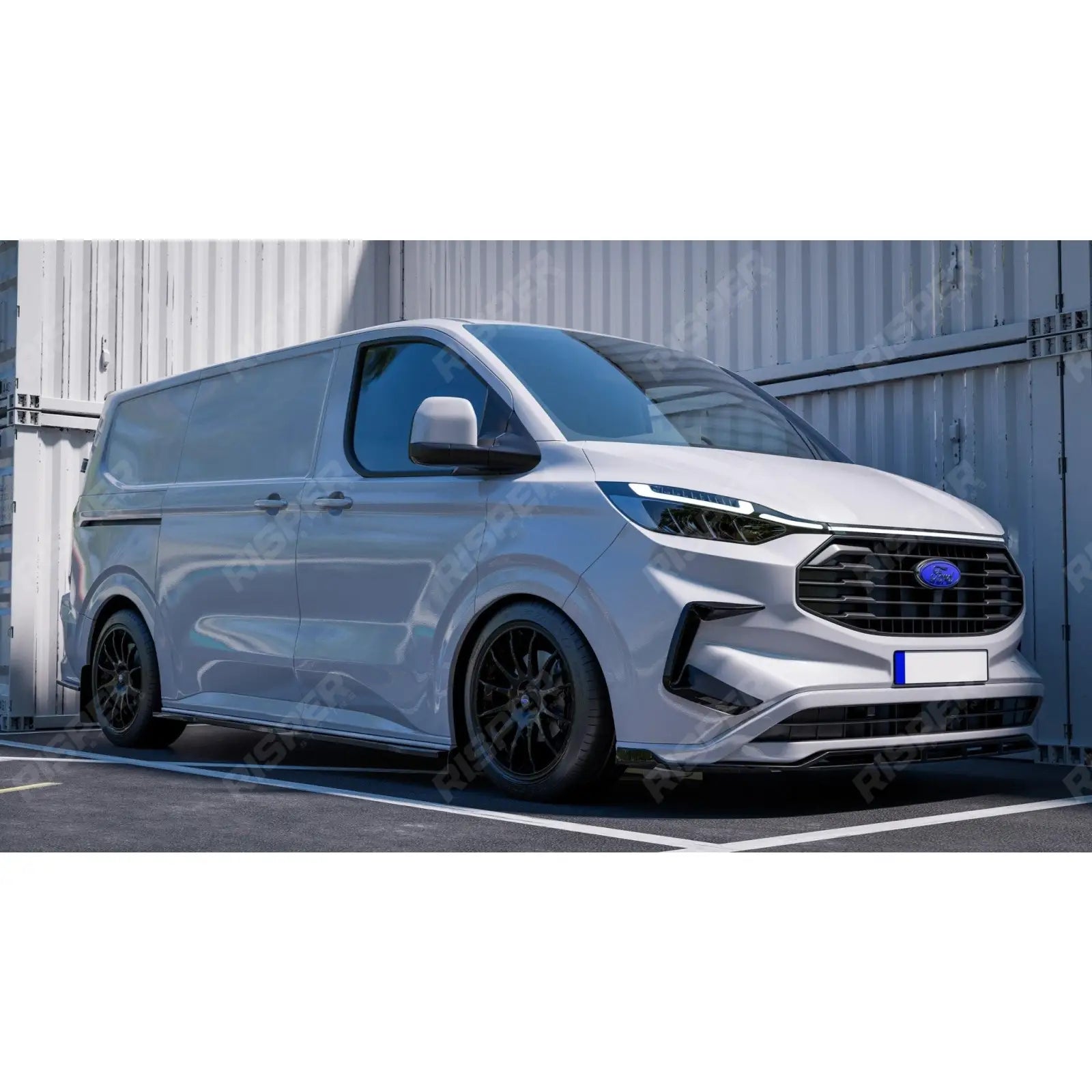 Ford Transit Custom MK2 2024 on Full Low Line Aero Kit In Gloss Black