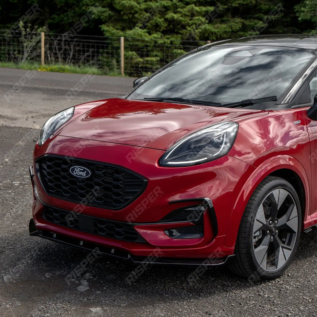 Front Canards In Gloss Black For Ford Puma ST Line & ST Line X 2019+ Secondary image