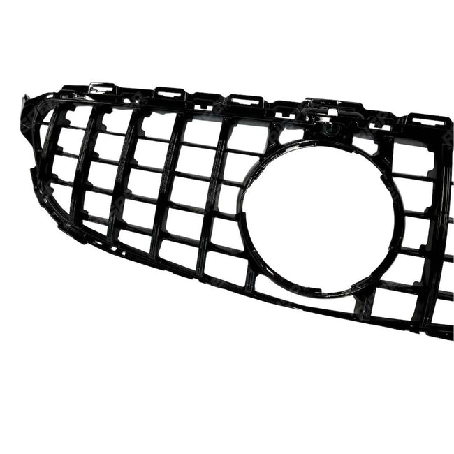 Front Grille GT GRL Look (Without Camera) In Gloss Black For Mercedes C205 W205 2015-2018 Secondary image