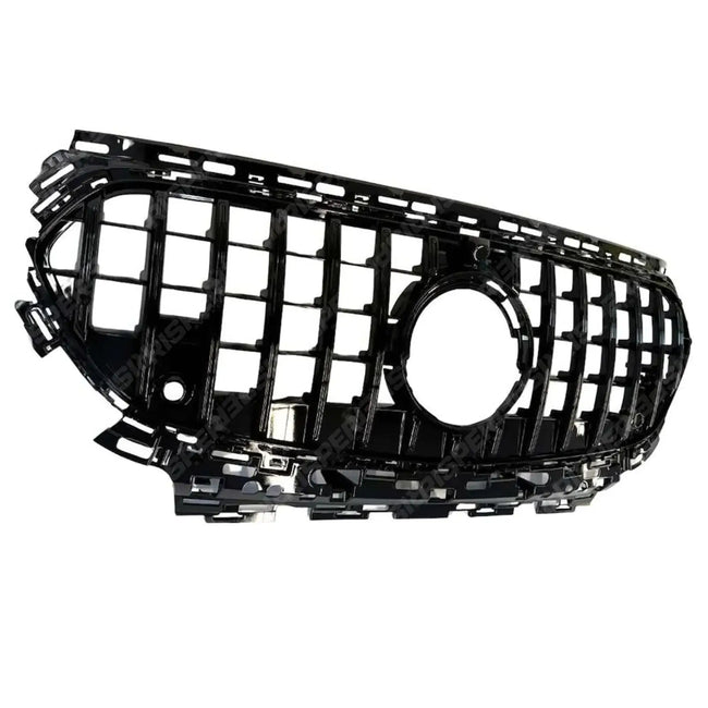Front Grille In Gloss Black - Panamericana Gt Style (Camera Compatible) For Mercedes E Class W214 2024+ Secondary image