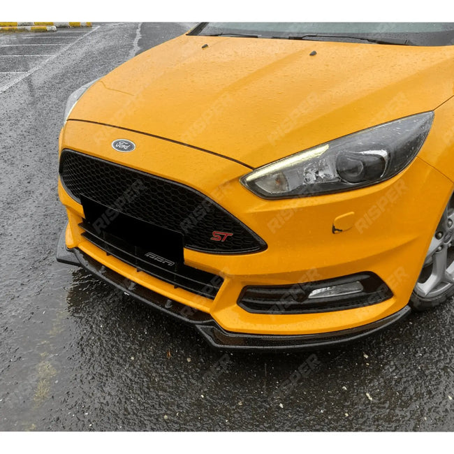 Front Splitter For Ford Focus ST MK3 Facelift 2015-2018 Secondary image