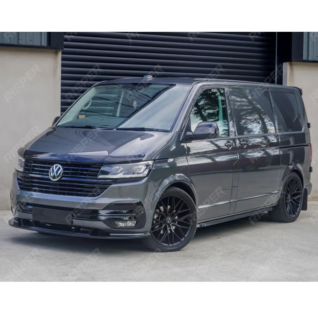 Front Splitter Gloss Black For VW Transporter T6.1 Secondary image