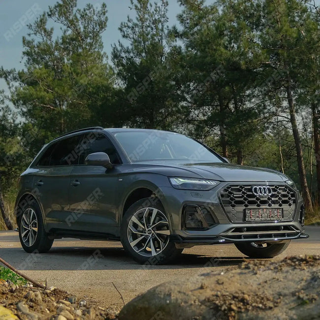 Front Splitter In Gloss Black For Audi SQ5 / Q5 S-Line Mk2 Facelift 2020-2024 Secondary image