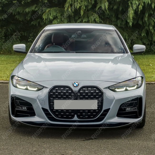 Front Splitter in Gloss Black For BMW 4 Series M Sport G22 G23 2020+ Secondary image