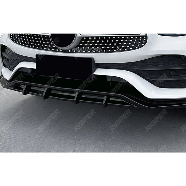 Front Splitter in Gloss Black For Mercedes GLC X253 Amg LINE Facelift 2020-2022 Secondary image