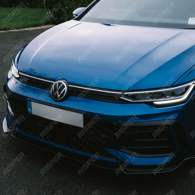 Front Splitter In Gloss Black For Volkswagen Golf MK8.5 Facelift GTI R R Line Secondary image