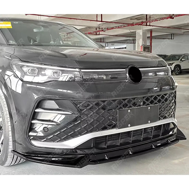 Front Splitter In Gloss Black For Volkswagen Tiguan MK3 2024+ R Line Secondary image