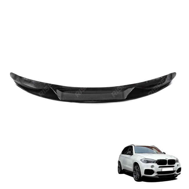 Front Splitter Lip in Carbon Look For BMW X5 F15 M Sport 2013-2018 Secondary image
