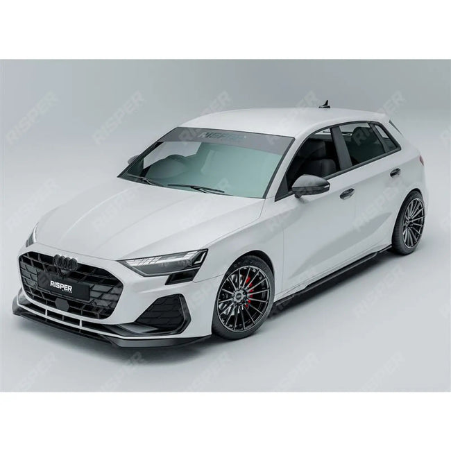 Front Splitter Lip In Gloss Black For Audi A3 S Line S3 8Y Saloon / Sportback 2024+ Secondary image
