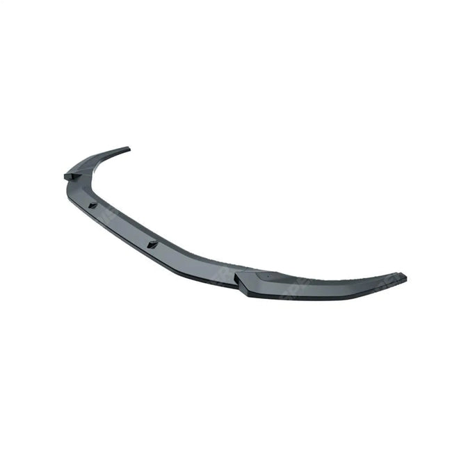 FRONT SPLITTER LIP IN GLOSS BLACK For AUDI A4 2019+ FACELIFT B9 S LINE /S4 Secondary image