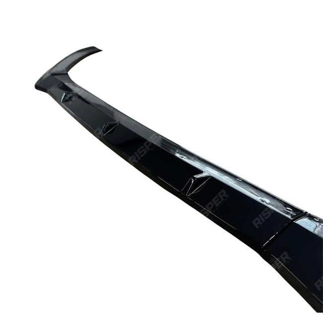 Front Splitter Lip In Gloss Black For Audi A6 C7 S-Line Saloon/Avant 2014-2017 Secondary image