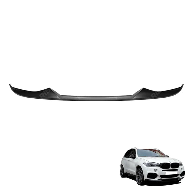 Front Splitter Lip in Matte Black For BMW X5 F15 M Sport 2013-2018 Secondary image