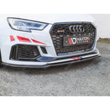 FRONT SPLITTER V.2 AUDI RS3 8V FACELIFT SPORTBACK (2017 - 2020)