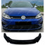 VW Golf MK7.5 R Front Splitter V3 In Gloss Black