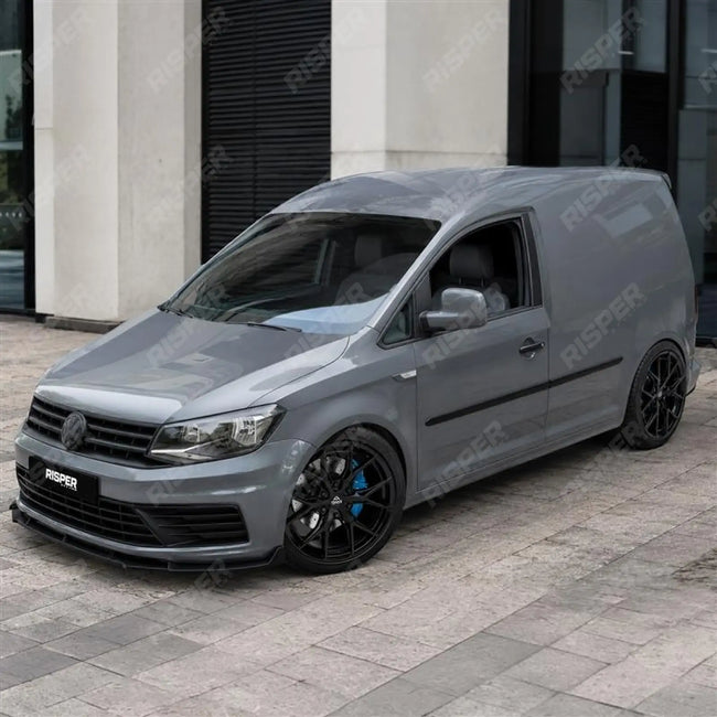 Front Splitter Version 2 in Gloss Black For Volkswagen Caddy 2015-2020 Secondary image