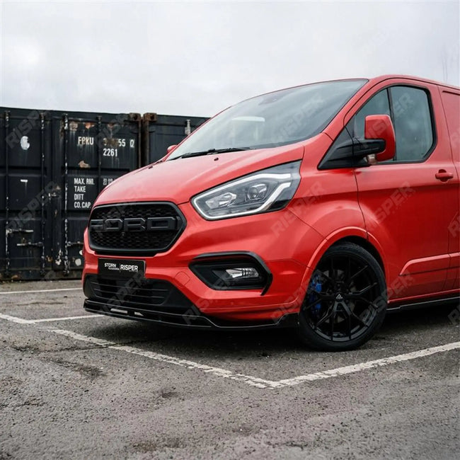 Full Aero Kit in Gloss Black SWB For Ford Transit Custom Mk1 Facelift 2017-2023 Secondary image