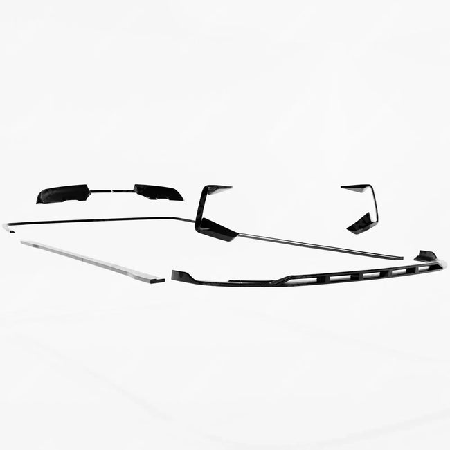 Full Low Line Aero Kit V2 In Gloss Black For Ford Transit Custom Barn Door SWB MK2 2024 on Secondary image