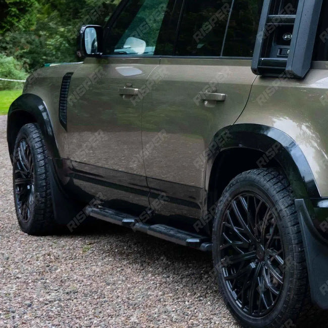 Genuine Gloss Black Wheel Arch Kit For Land Rover Defender 110 2020 Secondary image