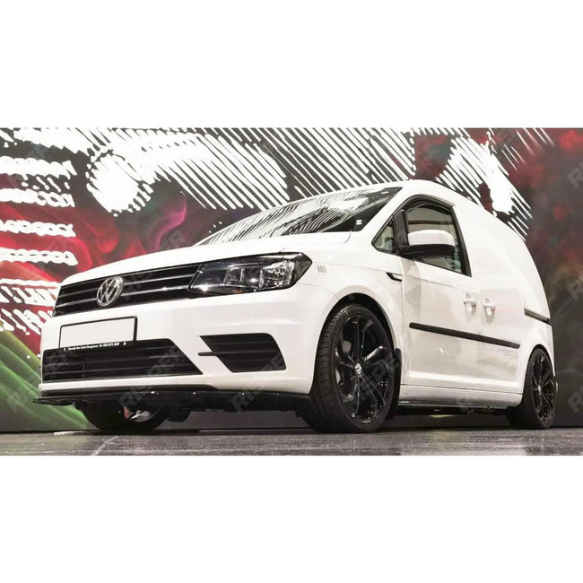 Gloss Black Front Splitter For VW Caddy 2015 Onwards Secondary image
