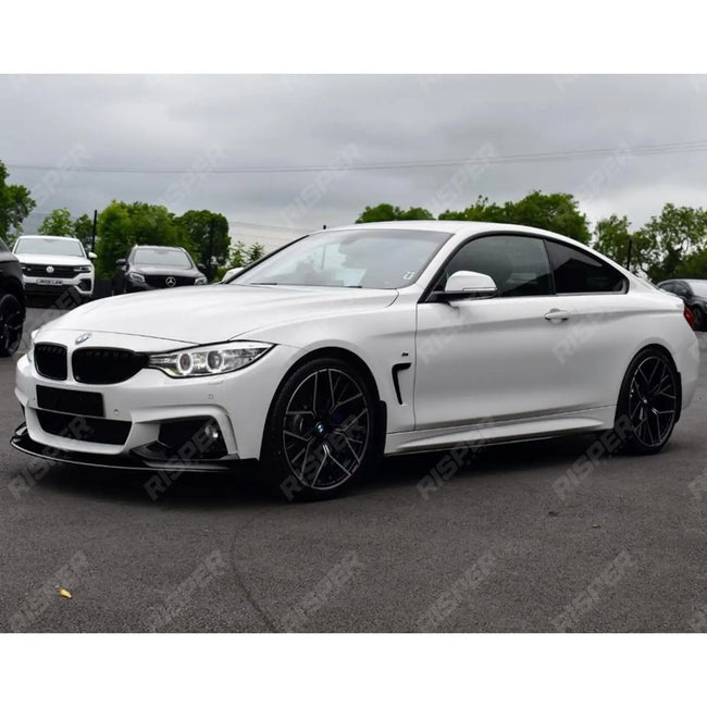 Gloss Black Full Aero Body Lip Kit Diffuser 00__00 For BMW 4 Series F32 M Sport 2014-2020 Secondary image