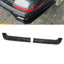 Volkswagen Transporter T6 2015 - 2019: Gloss Black Rear Bumper Splitters