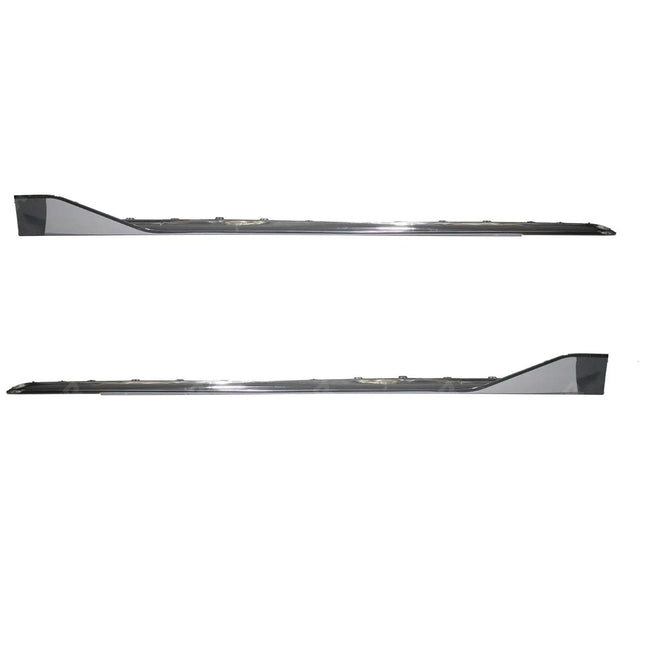 Gloss Black Side Skirt Splitters For BMW 1 Series M Sport F40 2018 - 2024 Secondary image