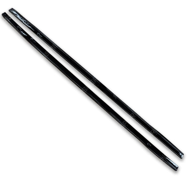 Gloss Black Side Skirt Splitters For Volkswagen Golf MK8 GTI/R 2020+ Secondary image