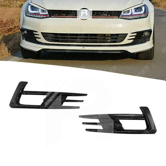 GT Fog Light Blade Surround In Gloss Black For Volkswagen Golf MK7 Secondary image