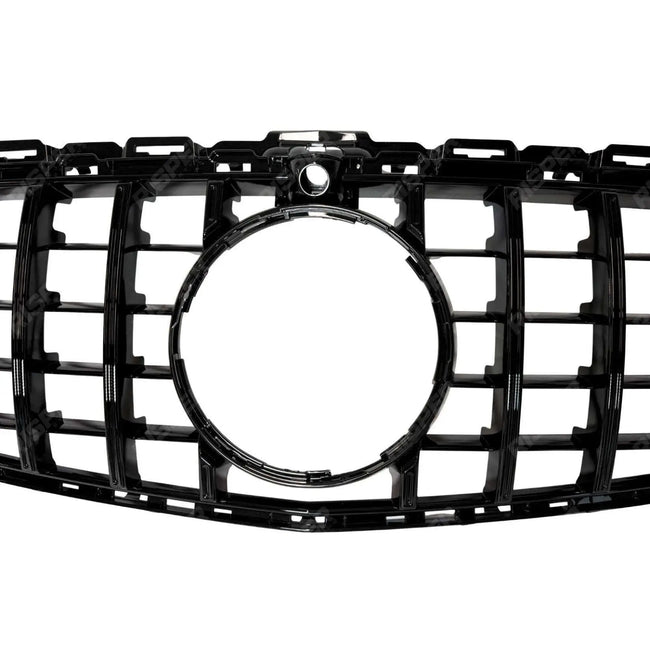 GT Grille GRL Look In Gloss Black (Camera Compatible) For Mercedes C205 W205 2015-2018 Secondary image