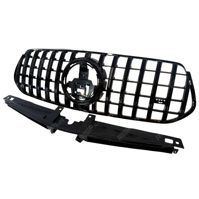 GT Style Grille In Gloss Black For Mercedes GLE W167 2024+ Secondary image